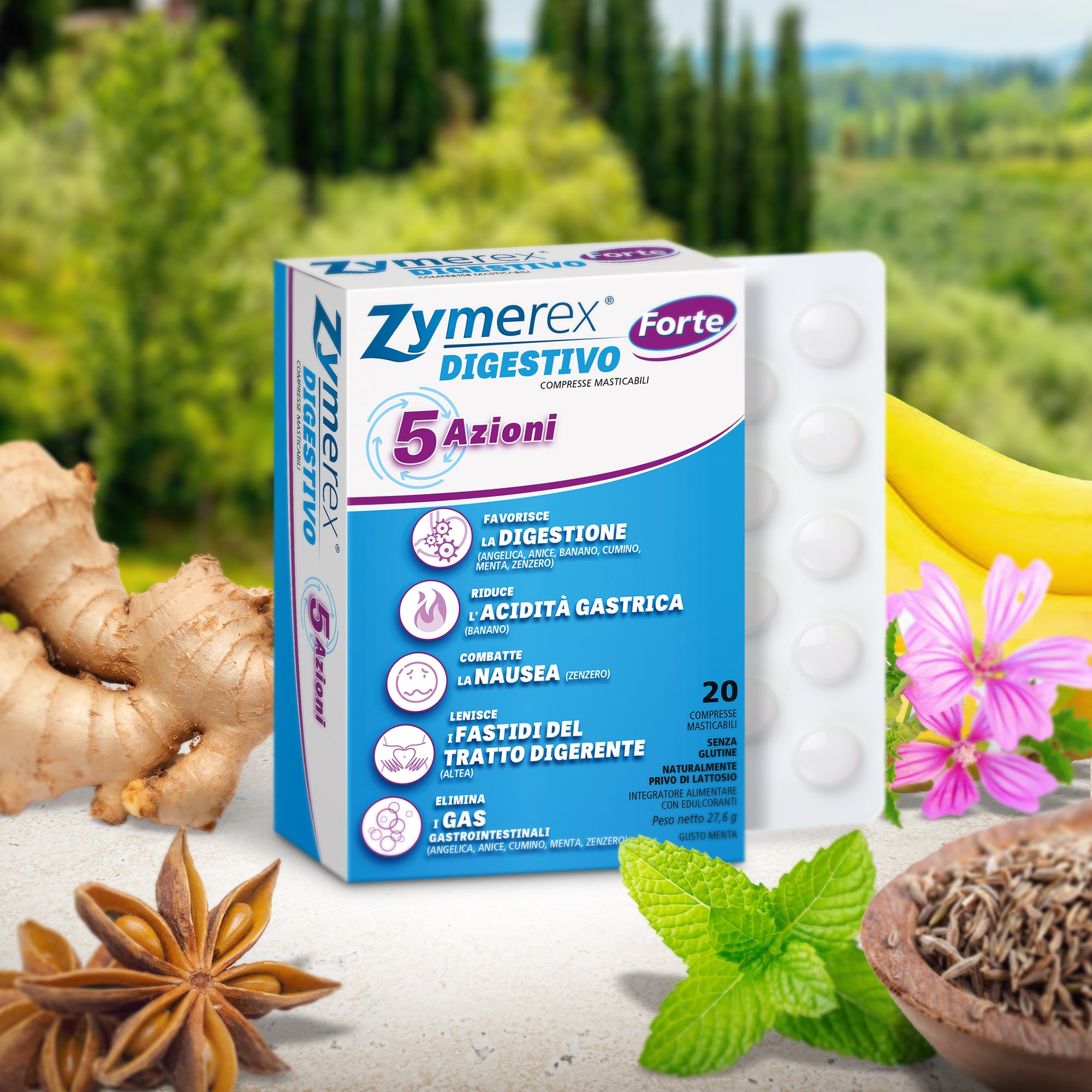 Zymerex® Digestivo Forte 5 azioni