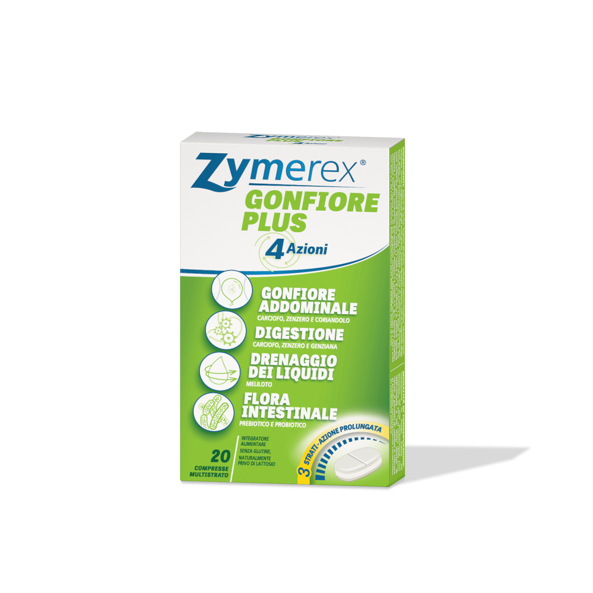 zymerex gonfiore plus confezione