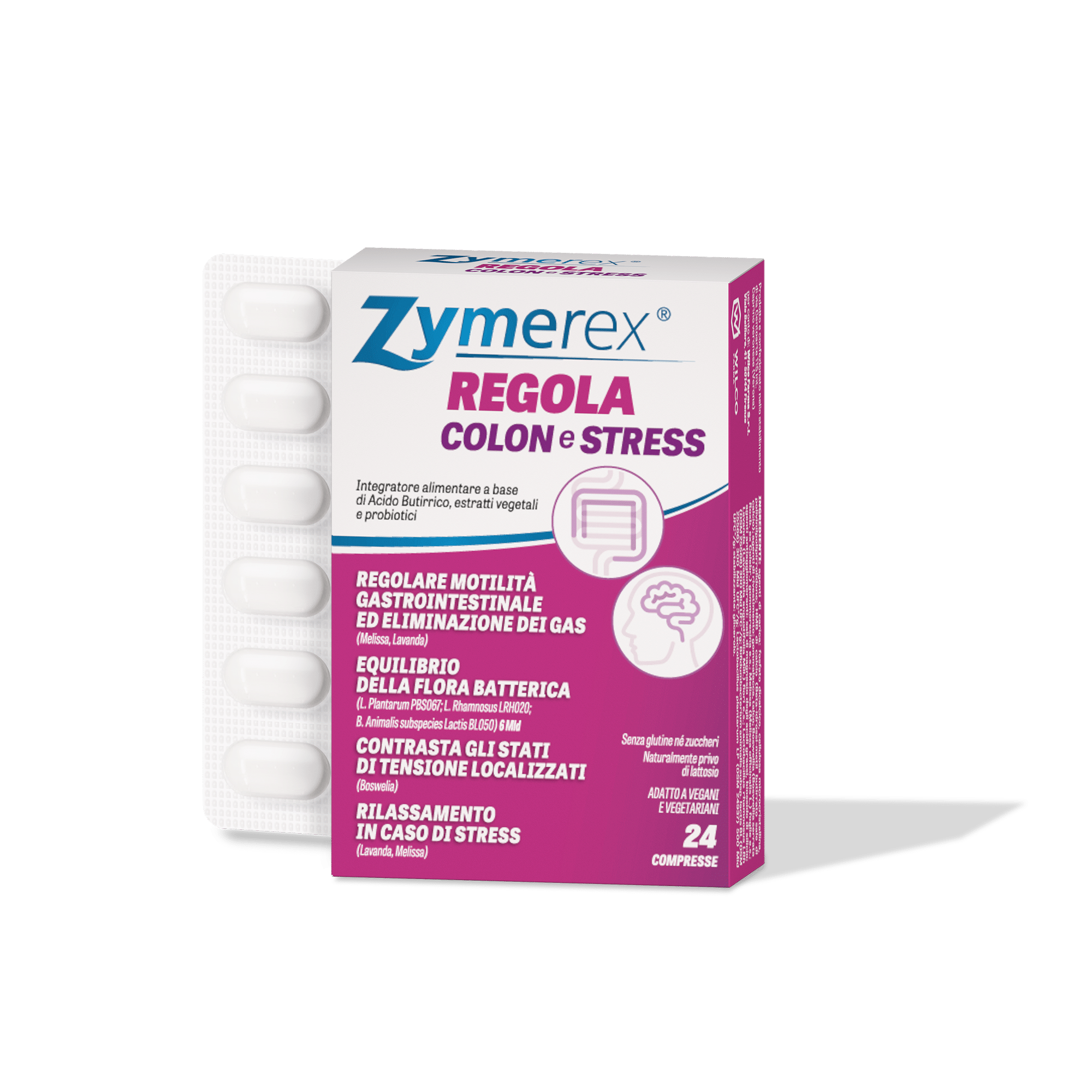 zymerex regola colon e stress confezione e contenuto