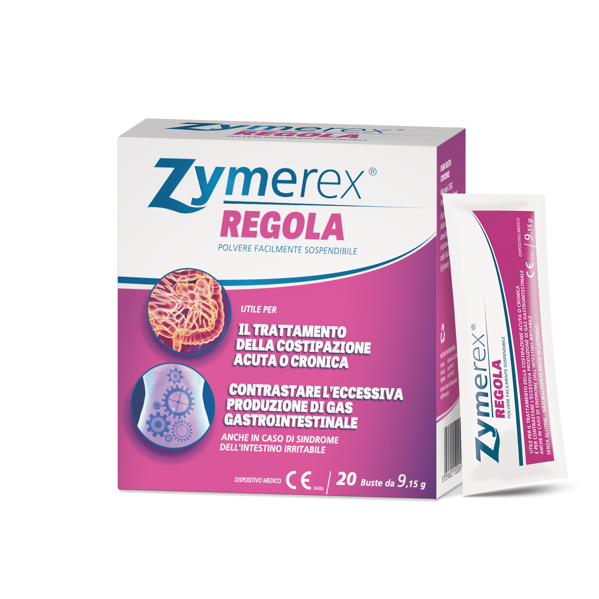 zymerex regola polvere confezione e contenuto