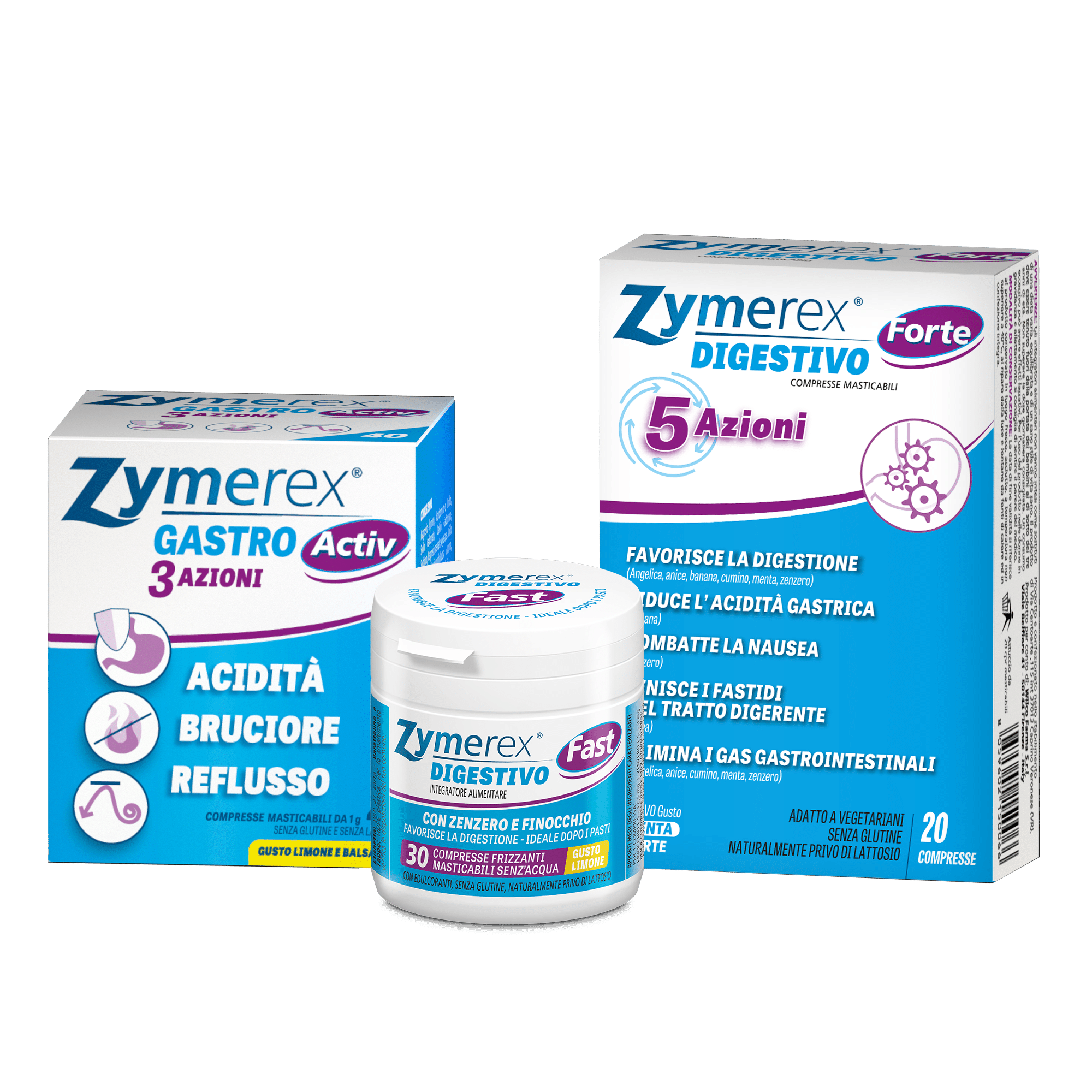 Zymerex Gastro Activ | Cattiva digestione | Reflusso e acidità