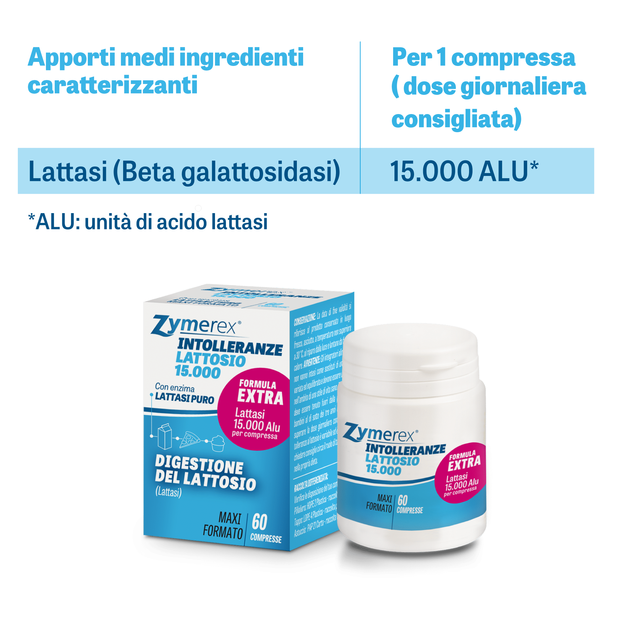 zymerex intolleranze lattosio 15.000