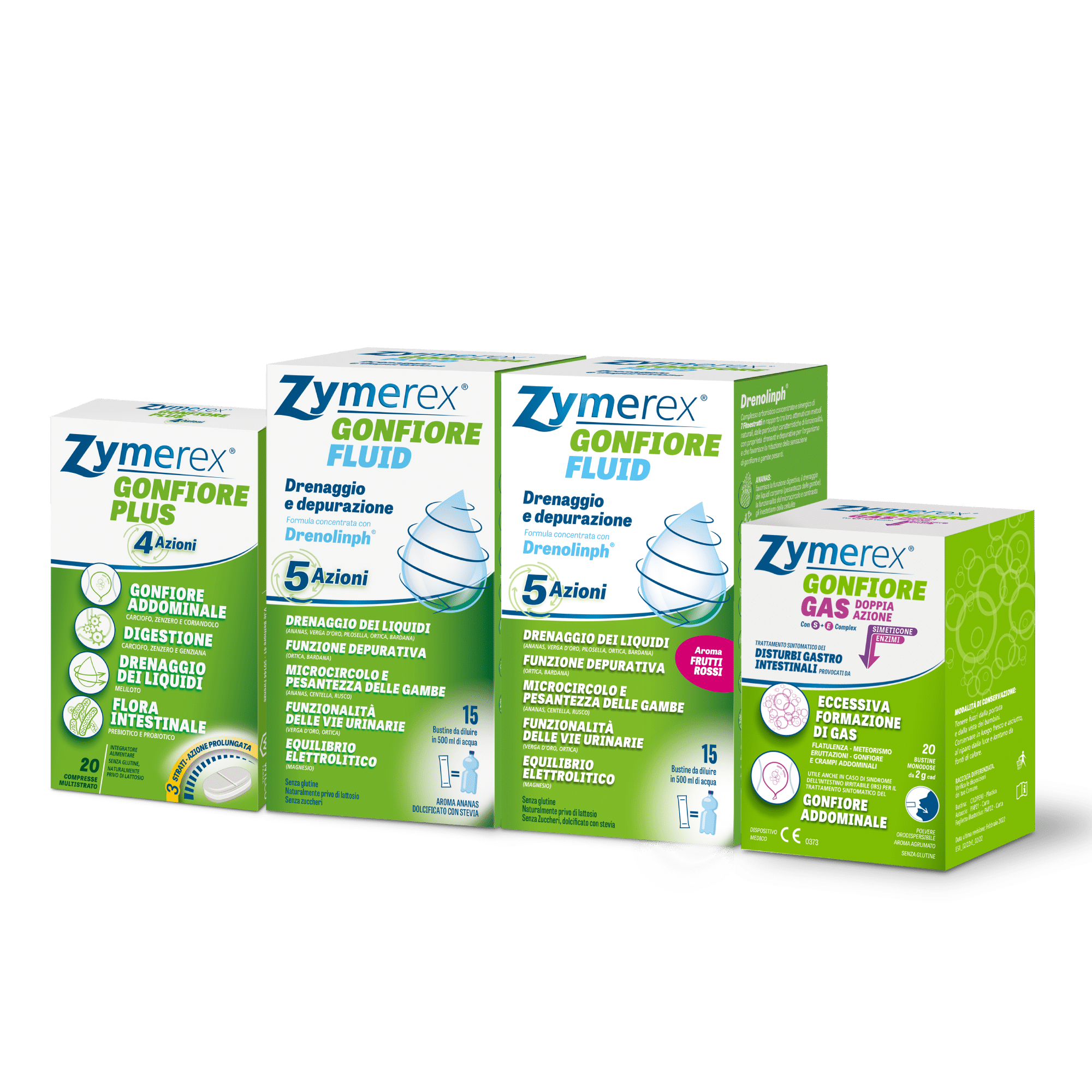 zymerex gonfiore linea gruppo