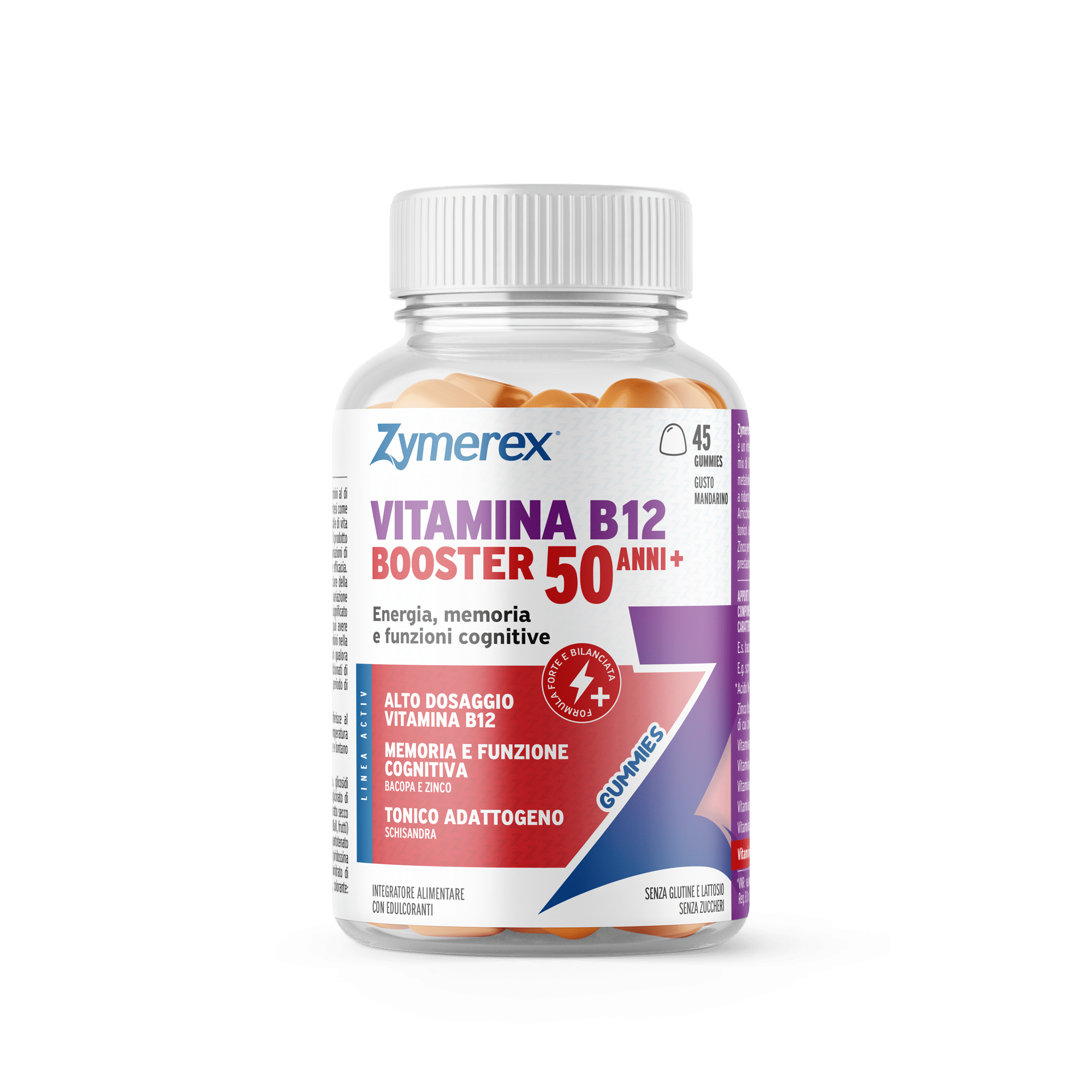 WFZY50288_ACT_Vitamine-B12-Booster-50anni_Gummies_Rev00.0_3D_01_R50 zymerex vitamina b12 booster gummies